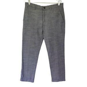 St JOHN'S Bay, men's trousers, cotton, grey, size 34x30. NWT